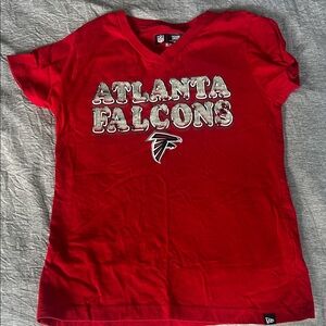 Team Apparel Red Atlanta Falcons Kids Tee